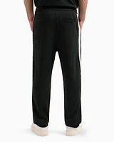Armani Exchange - Regular fit trousers with contrasting band, Man, Green, Size: