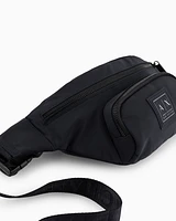 Armani Exchange - Waist bag with external pocket, Man, Navy Blue, Size: TU