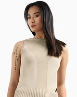 Armani Exchange - ASV Contrast Detail Top, Woman, Beige, Size: XS