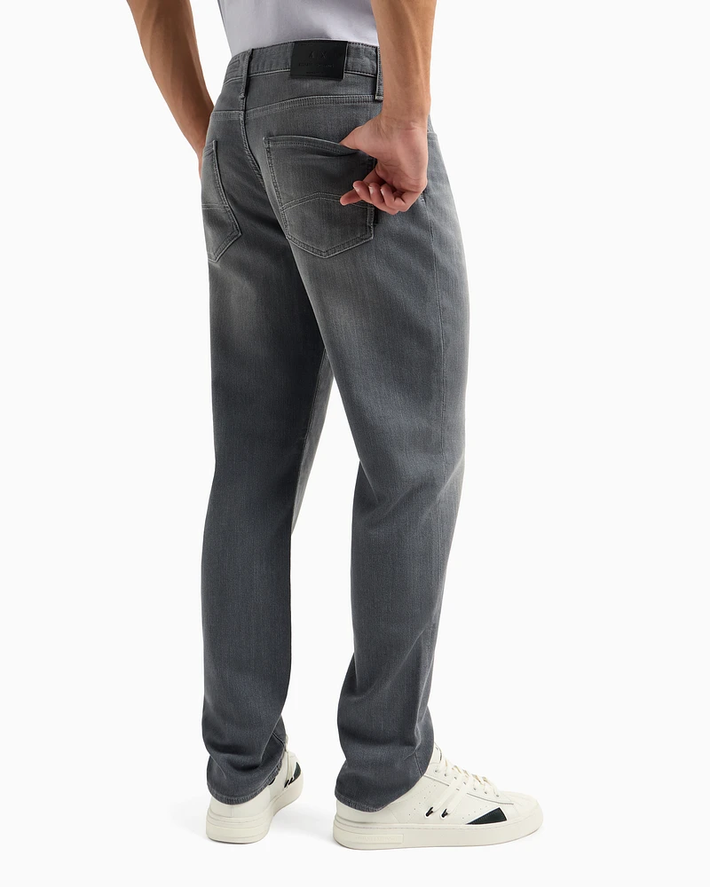 Armani Exchange - Slim Jeans, Man, Grey, Size: