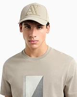 Armani Exchange - Visor cap with logo, Man, Beige, Size: TU