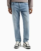 Armani Exchange - Slim Jeans, Man, Blue, Size: