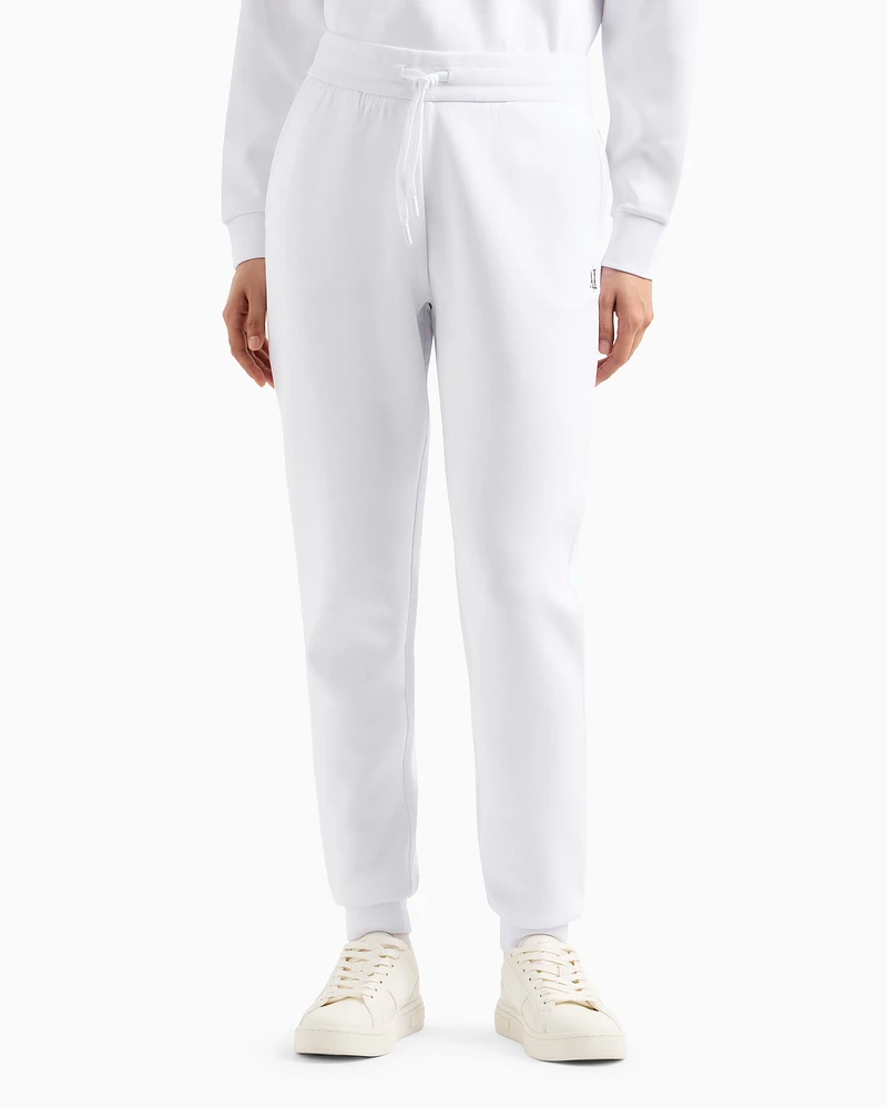 Armani Exchange - Icon Jogger Pants, Woman, White, Size: