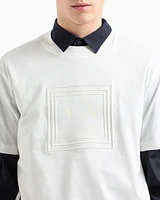 Armani Exchange - Regular fit mercerised cotton T-shirt, Man, White, Size: