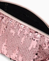 Armani Exchange - Clutch with rhinestones, Woman, Pink, Size: TU
