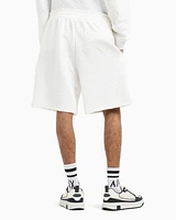 Armani Exchange - Basic Bermuda stretch fabric, Man, White, Size: