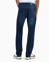 Armani Exchange -  J13 slim fit jeans cotton denim, Man, Blue, Size: