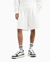 Armani Exchange - Basic Bermuda stretch fabric, Man, White, Size: