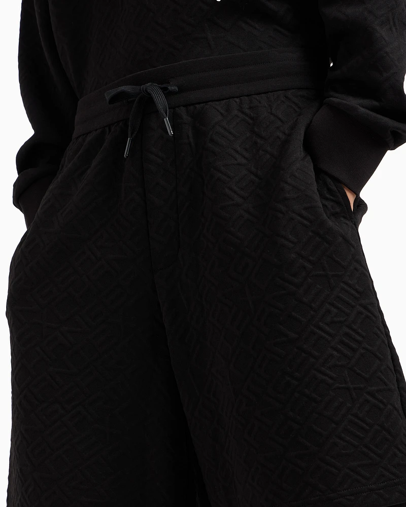 Armani Exchange - Basic Bermuda stretch fabric, Man, Black, Size: