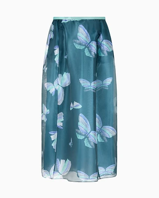 Emporio Armani - Long Skirts, Woman, Patterned, Size: