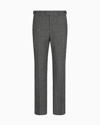Emporio Armani - Icon armure virgin wool trousers, Man, Grey, Size: