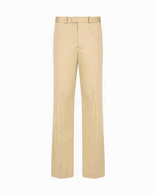 Emporio Armani - Classic Trousers, Man, Beige, Size: