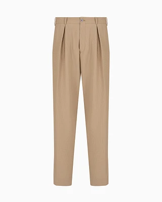 Emporio Armani - Fashion Trousers, Man, Beige, Size: