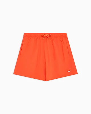 Emporio Armani - Essential swim shorts, Man, Red, Size: