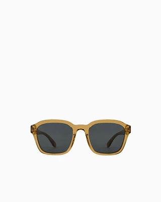 Emporio Armani - Men’s irregular-shaped sunglasses, Man, Yellow, Size: 54L