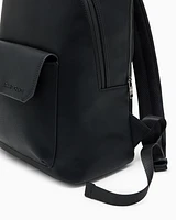 Armani Exchange - Shiny effect backpack with pocket, Man, Black, Size: TU