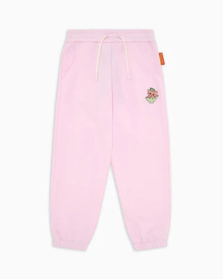 Emporio Armani - ASV loose-fit joggers organic jersey with Manga Bear Crew print, Boy, Size: