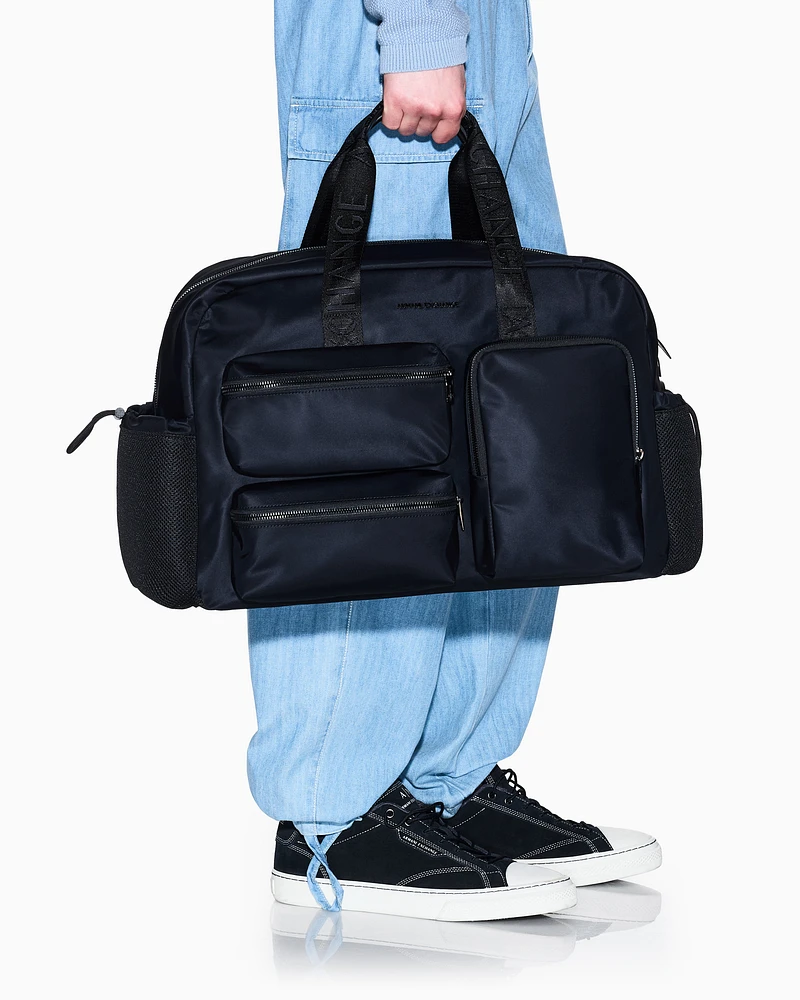 Armani Exchange -  Multi-pocket bag, Man, Blue, Size: TU