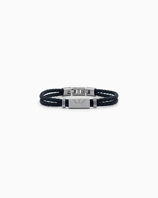 Emporio Armani -  Stainless Steel ID Bracelet, Man, Multicoloured, Size: TU