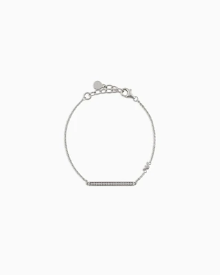 Emporio Armani - Sterling Silver ID Bracelet, Woman, Multicoloured, Size: TU