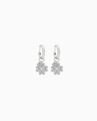 Emporio Armani -  Sterling Silver Hoop Earrings, Woman, Multicoloured, Size: TU
