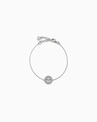 Emporio Armani -  Sterling Silver Components Bracelet, Woman, Multicoloured, Size: TU
