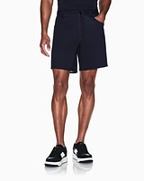Armani Exchange - Shorts with contrasting stripes, Man, Navy_blue, Size: