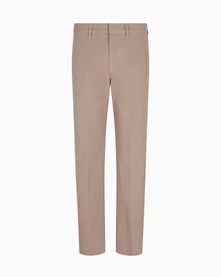 Emporio Armani - Chinos cotton twill, Man, Beige, Size: