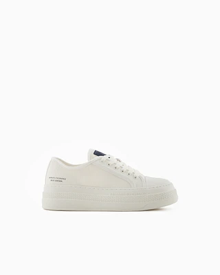 Armani Exchange - Sneakers, Woman, White, Size: