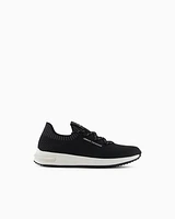 Armani Exchange - Mesh Sock Sneakers, Man, Black, Size: