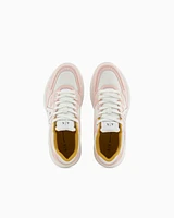 Armani Exchange - Chunky sneakers with contrasting inserts, Woman, Pink, Size: