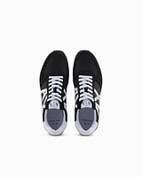 Armani Exchange - Sneakers eco-suede, mesh and nylon, Man, Black, Size: