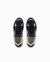 Armani Exchange - Oversized sneakers with contrasting inserts, Man, Black, Size: