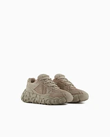 Armani Exchange - Sneakers with oversized sole, Man, Brown, Size: