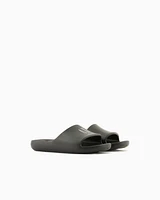 Armani Exchange - Slides, Woman, Black, Size: