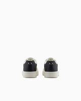 Armani Exchange - Sneakers with contrasting inserts, Man, White, Size:
