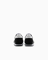 Armani Exchange - Sneakers eco-suede, mesh and nylon, Man, Black, Size: