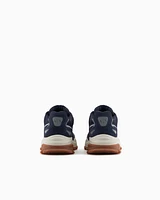 Armani Exchange - Mesh sneakers with oversized sole, Man, Navy Blue, Size: