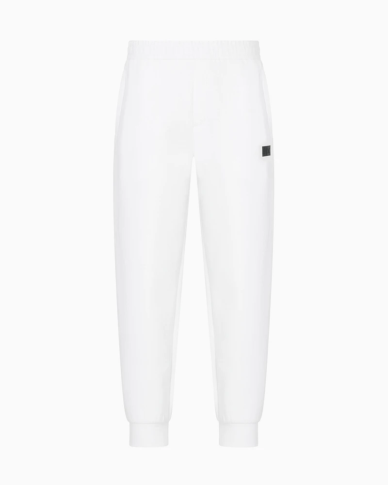 Armani Exchange -  Logo Joggers, Man, White, Size: