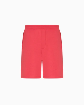 Armani Exchange - Basic Bermuda stretch fabric, Man, Red, Size:
