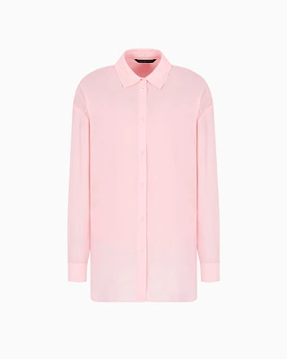 Armani Exchange - Casual Shirts, Woman, Pink, Size:
