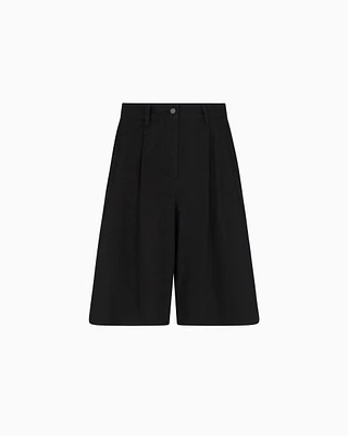 Armani Exchange - Shorts, Woman, Black, Size: