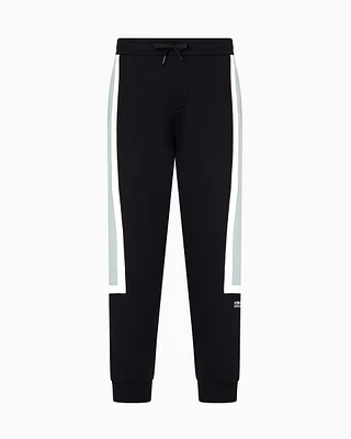 Armani Exchange - Jogger pants with contrasting stripes, Man, Black, Size: