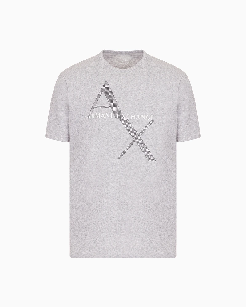 Armani Exchange - Regular Fit T-Shirts, Man, Grey, Size: