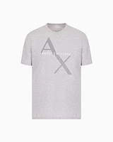 Armani Exchange - Regular Fit T-Shirts, Man, Grey, Size: