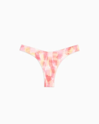Armani Exchange - ASV Fabric Bikini Briefs, Woman, Pink, Size:
