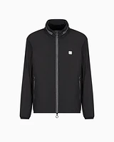 Armani Exchange - Jacket with contrasting nylon piping, Man, Black, Size: