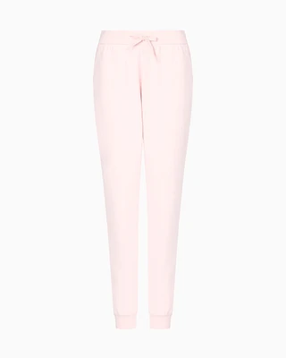 Armani Exchange - Scuba fabric jogger pants, Woman, Pink, Size: