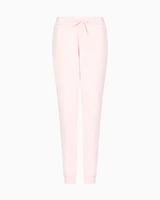 Armani Exchange - Scuba fabric jogger pants, Woman, Pink, Size:
