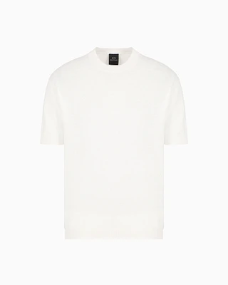 Armani Exchange - Knitted Tops, Man, White, Size: